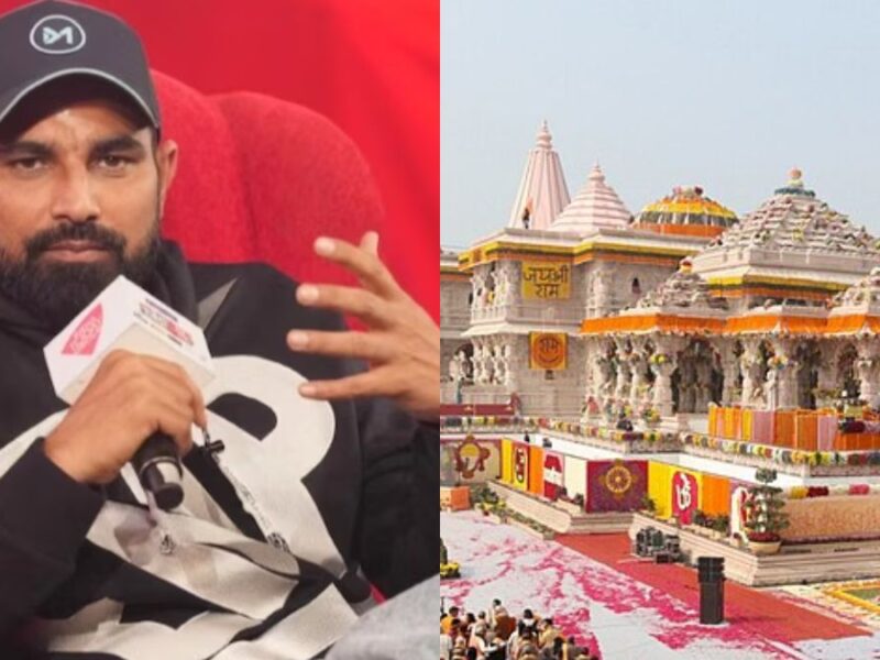 Mohammed Shami's statement on construction of Ram temple in Ayodhya, said- 'I will say Jai Shri Ram 1000 times