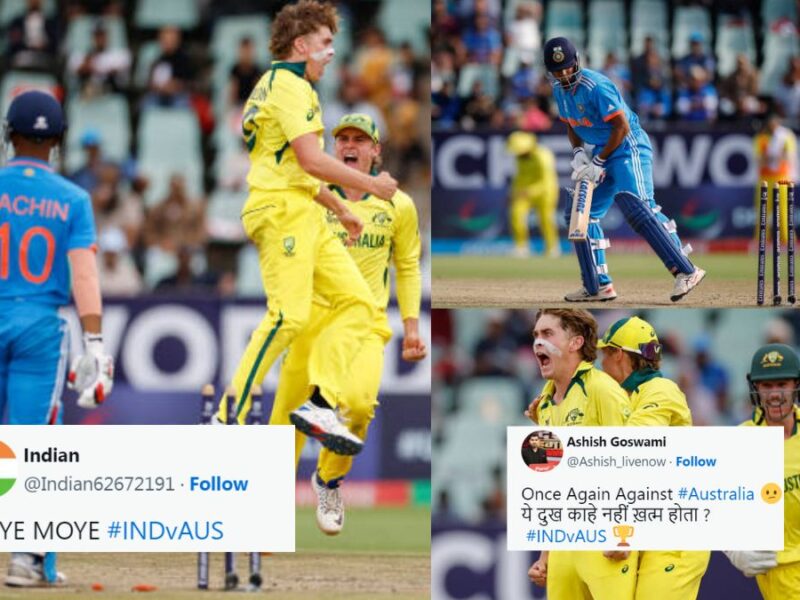 After the defeat of the Indian team in the Under-19 World Cup, the fans started criticizing on social media
