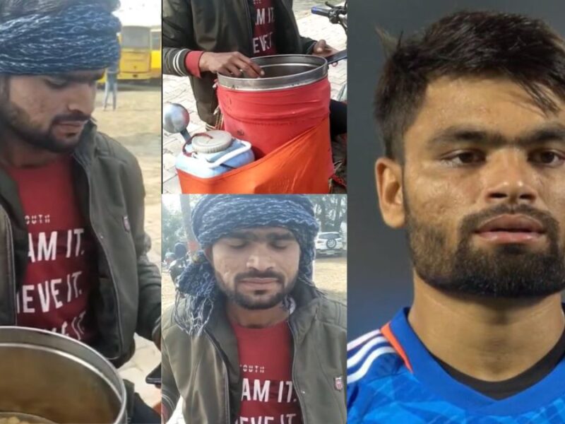 VIDEO: Rinku Singh was seen selling Dahi Vada in the streets, selling plays for Rs 20 each in torn clothes