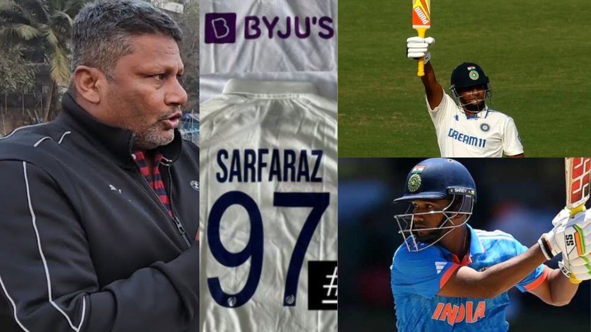 Sarfaraz Khan's father told why both his sons play cricket wearing jersey number 97.
