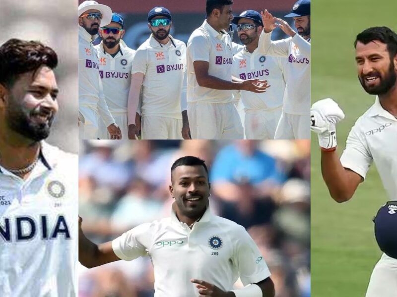 Team India announced for 5 match test series against Australia, Rishabh Pant captain, Hardik-Pujara return