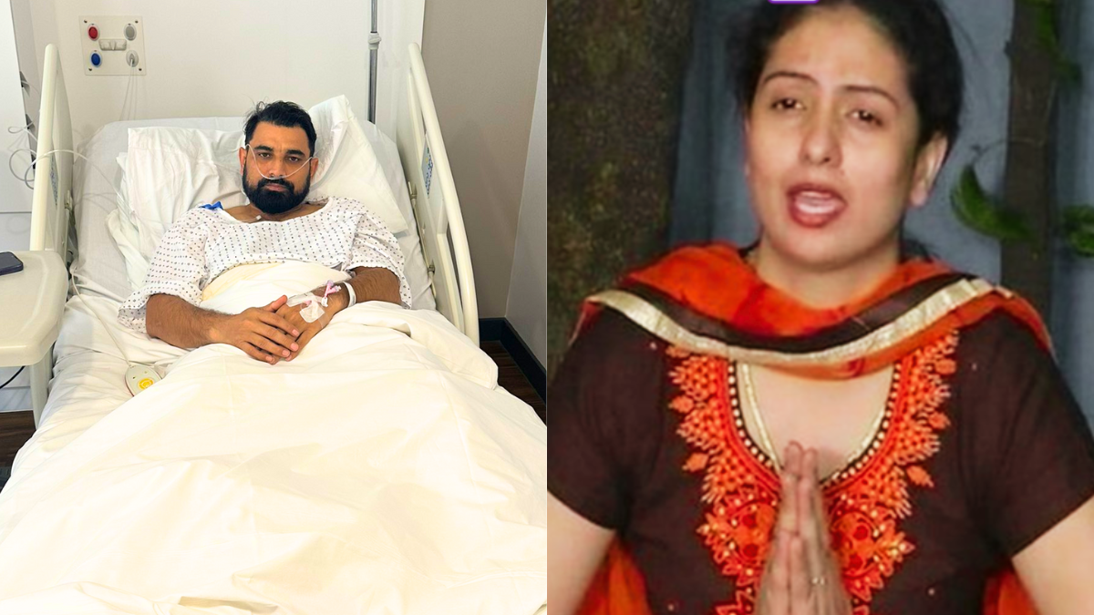 Mohammed Shami's ex wife heartmelting reaction on his surgery pictures is creating buzz