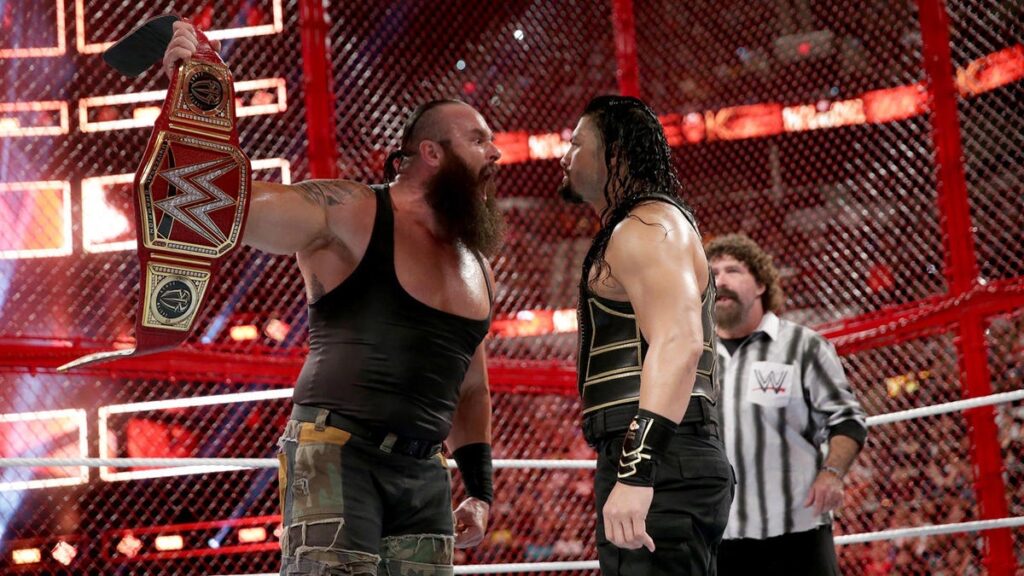 WWE यूनिवर्सल चैंपियन रोमन रेंस को ब्रॉन स्ट्रोमैन के खिलाफ सिंगल्स मैचों में 4 बार मिली है हार 