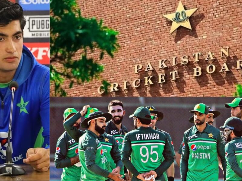 Pakistani players playing cricket at gunpoint, this statement of Naseem Shah exposed PCB