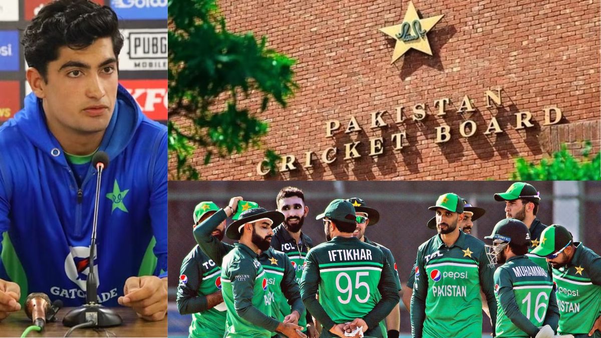 Pakistani players playing cricket at gunpoint, this statement of Naseem Shah exposed PCB