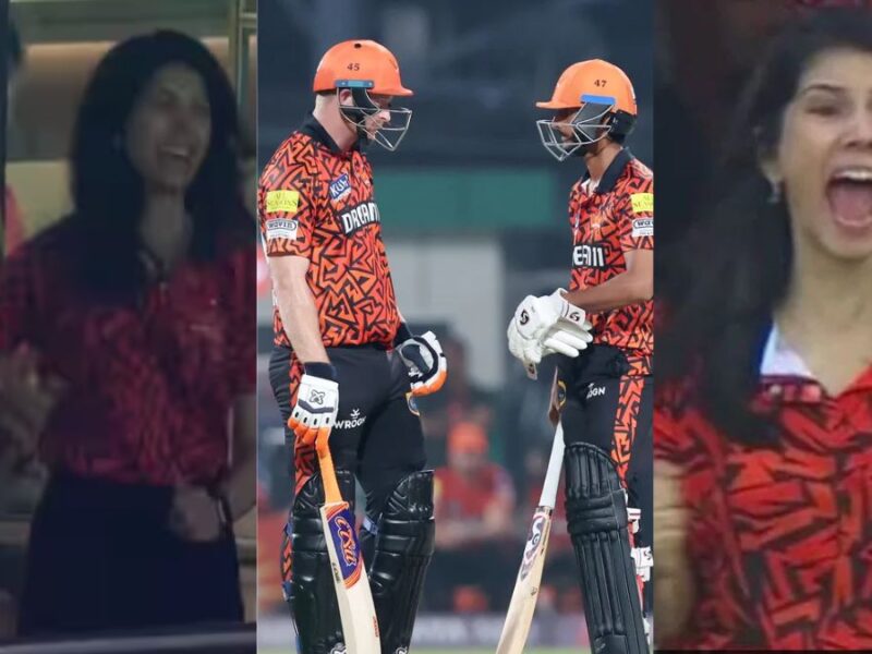 VIDEO: When this foreign player hit a six, Kavya Maran started dancing, video went viral