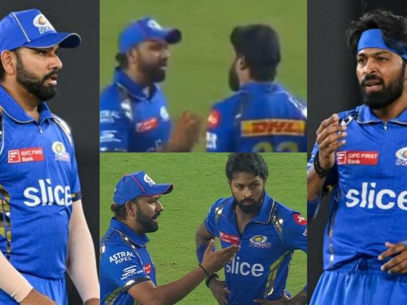 VIDEO: Rohit Sharma got angry after losing the won match, scolded captain Hardik Pandya, insulted in front of everyone