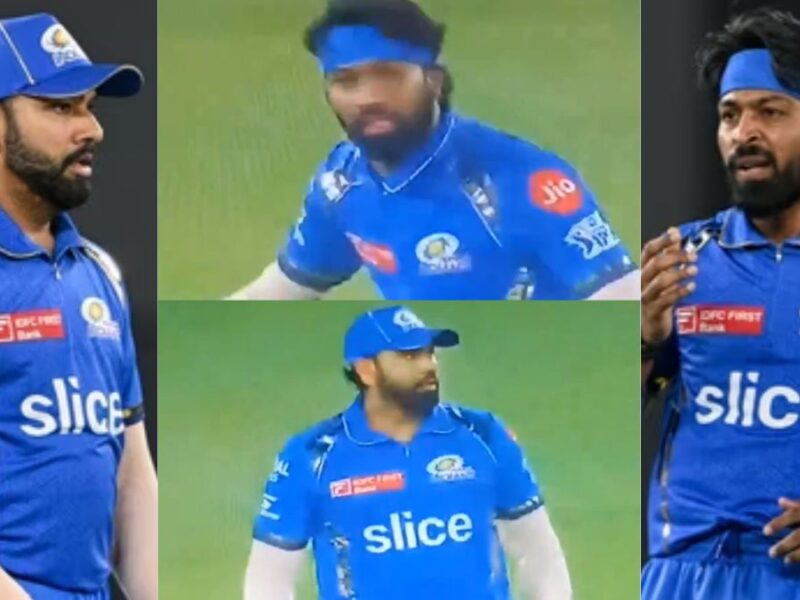 VIDEO: Rohit Sharma took revenge for the previous insult, ordered Hardik to field on the boundary, Ambani was surprised