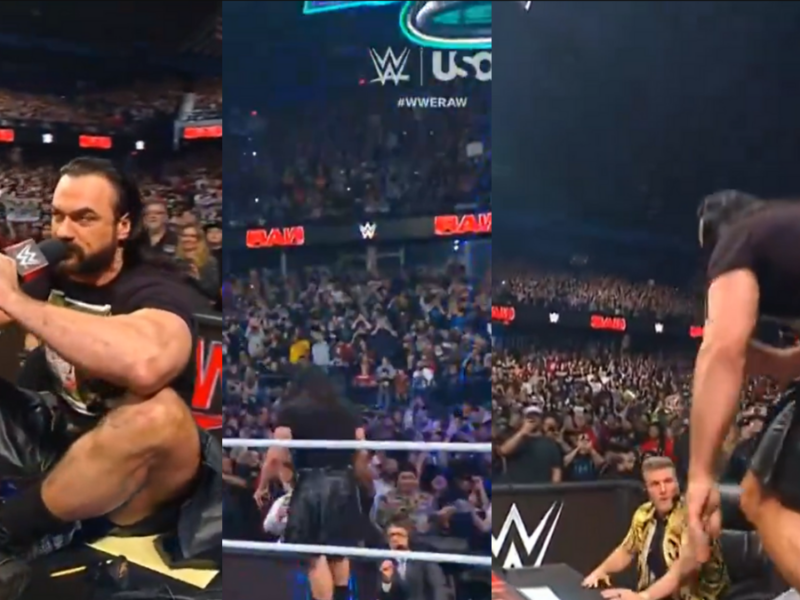 WWE दिग्गज ड्रू मैकइंटायर ने की शर्मनाक हरकत, दर्शकों को लाइव मैच में प्राइवेट पार्ट दिखाकर हुए खुश 4