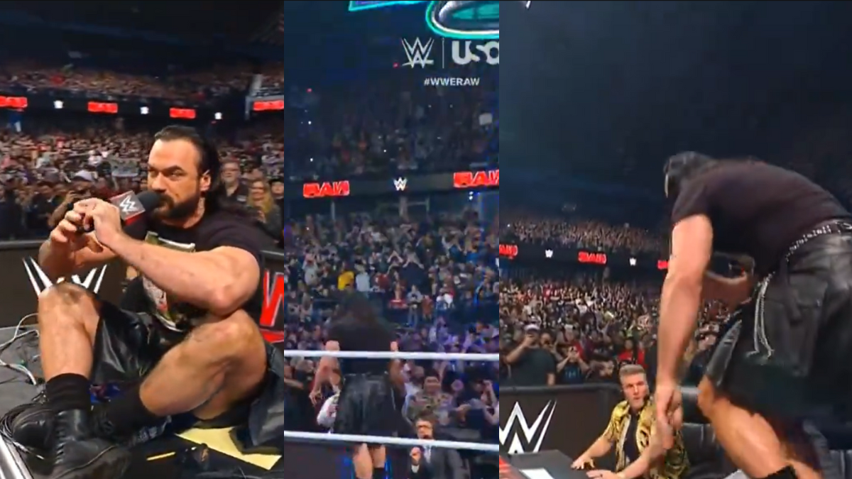 WWE दिग्गज ड्रू मैकइंटायर ने की शर्मनाक हरकत, दर्शकों को लाइव मैच में प्राइवेट पार्ट दिखाकर हुए खुश 1