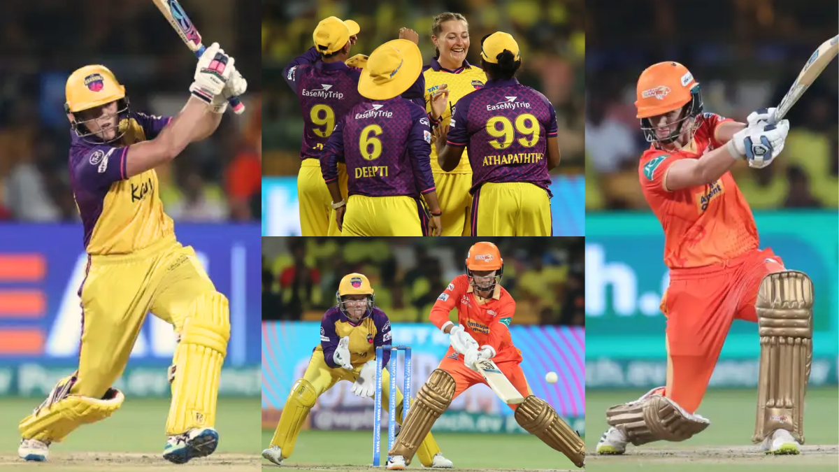 WPL 2024 UP Warriors snatched Victory from Gujarat destructive knock from Grace Harris