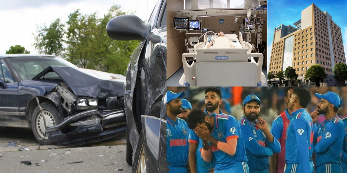 Team India's cricketer met with a terrible accident, fighting with death in the hospital