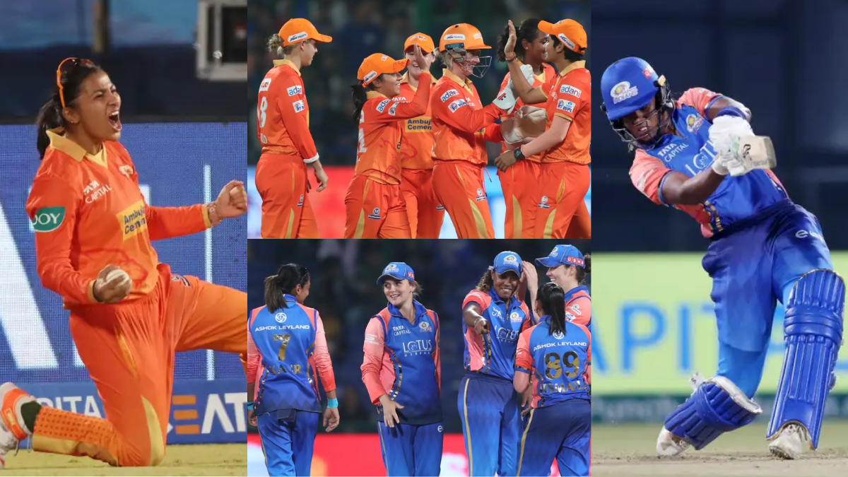 mumbai indians won a thrilling match in wpl 2024 against up harmanpreet destructive inning