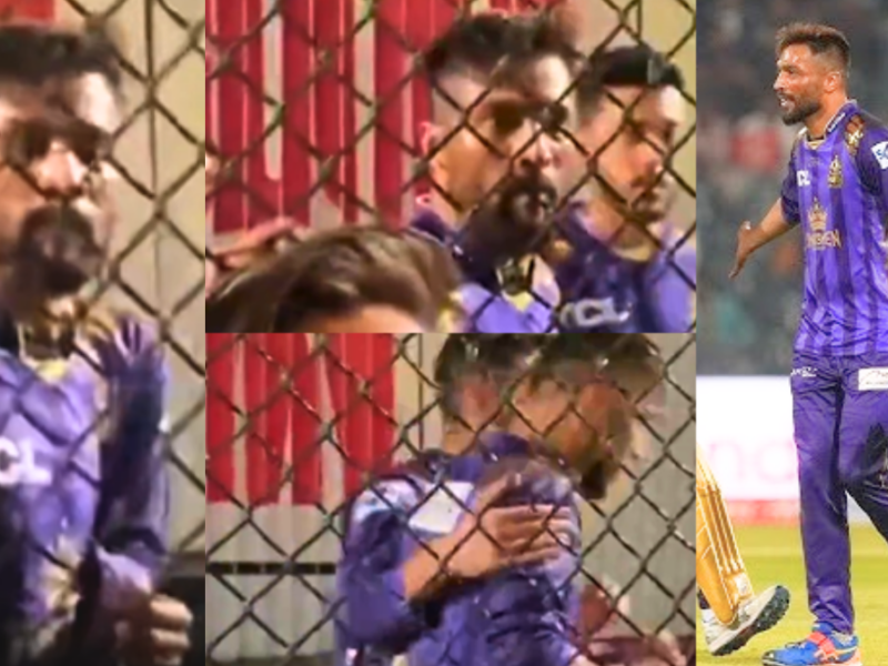 A fan called mohammad amir fixer in a psl 2024 match bizarre incident with pakistan cricketer