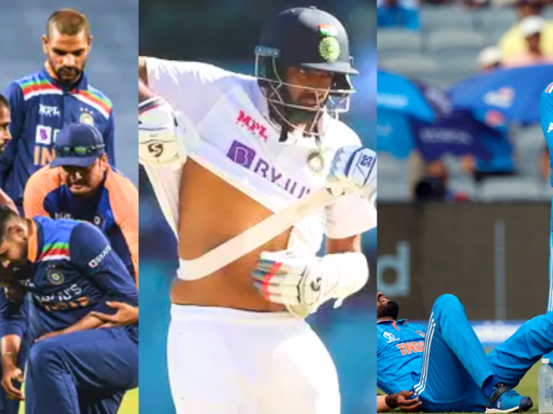 these 3 indian cricketers are experts in faking their injury after being flopped