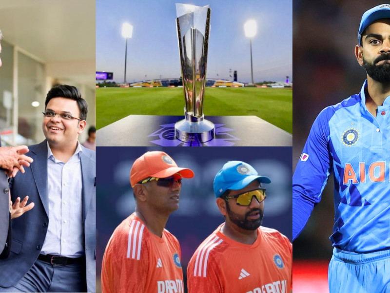 These 3 people of team india's administration want to drop Kohli from T20 World Cup 2024