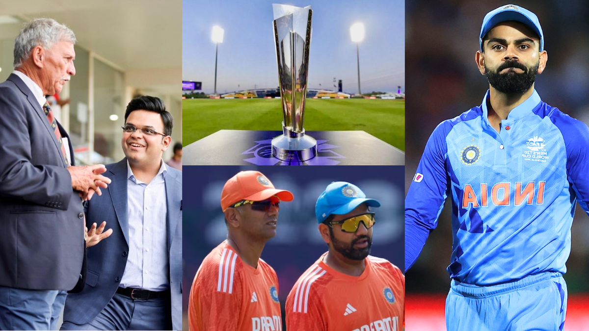 These 3 people of team india's administration want to drop Kohli from T20 World Cup 2024