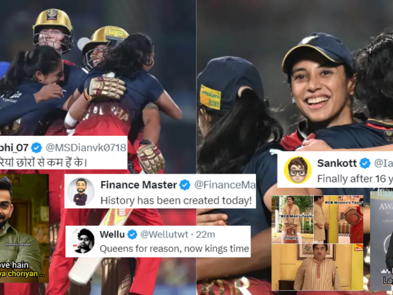 RCB won the WPL 2024 title fans Reactions are hilarious on social media