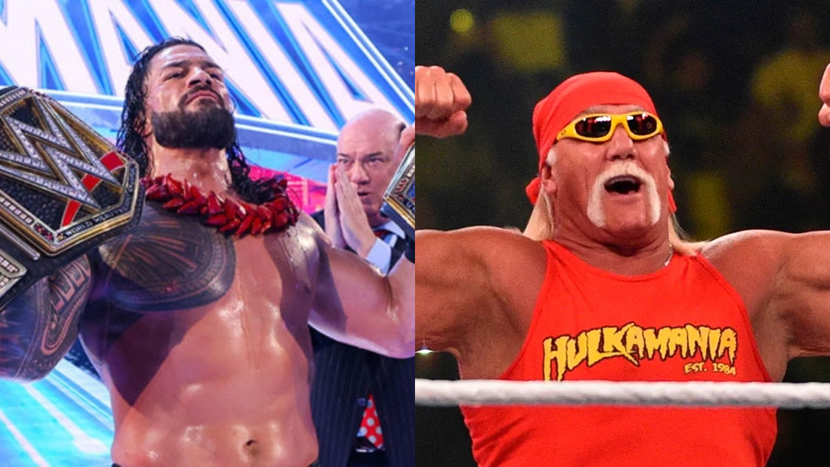 WWE WrestleMania XL से पूर्व रोमन रेंस ने रचा एक नया कीर्तिमान, हल्क होगन के रिकॉर्ड को तोड़ने के लिए भरी हुंकार 1