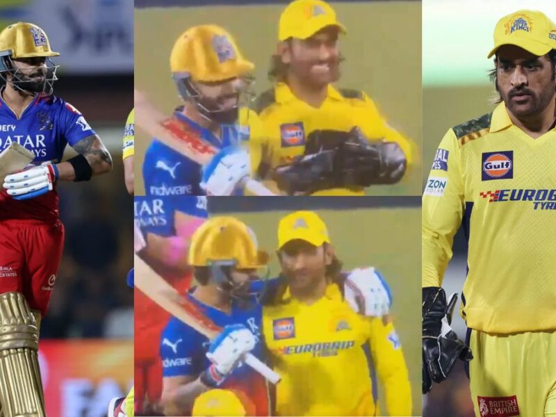 Dhoni gave Gurumantra to defeat CSK, what was the conversation with Virat Kohli, the whole matter leaked