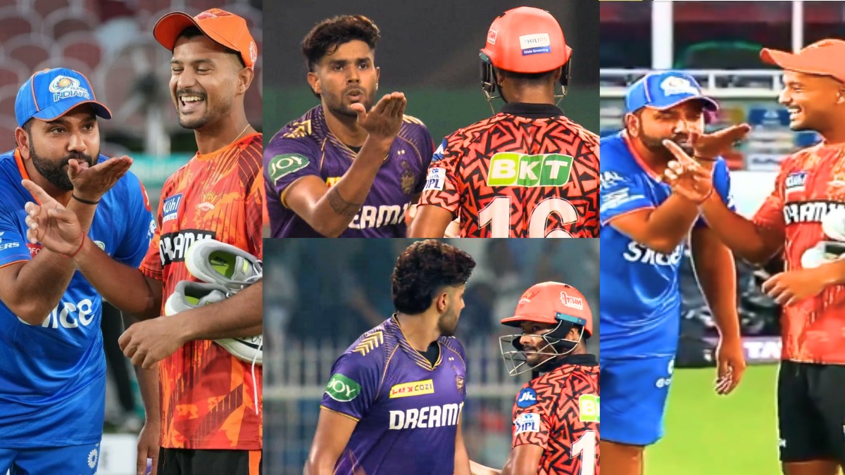 Rohit Sharma made fun of Mayank Agarwal, had fun by doing Harshit Rana's act, VIDEO goes viral