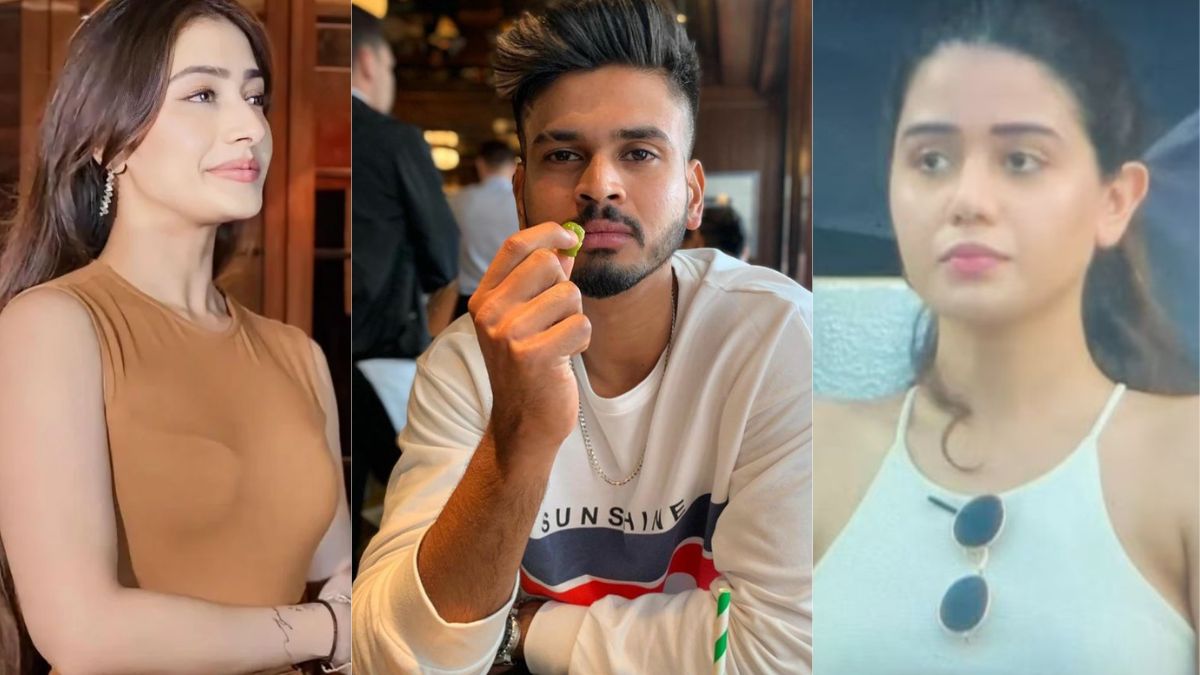 VIDEO: Shreyas Iyer's new girlfriend is more beautiful than Dhanashree! Goes to the stadium to support every match