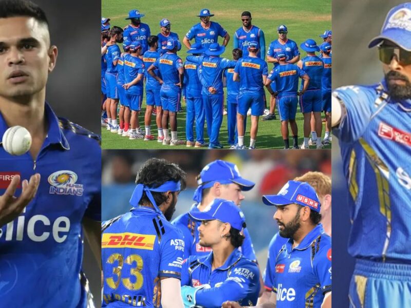 Big ruckus in Mumbai Indians, Hardik removed Arjun Tendulkar from the team, also imposed no entry in the dressing room