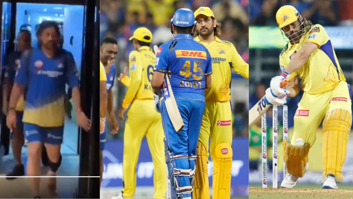 VIDEO: MS Dhoni caused his own loss by hitting 3 sixes, got injured in MI vs CSK match, suspense on playing the remaining matches