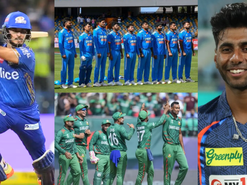 Team India announced for 3 T20 matches at home with Bangladesh 9 players will debut