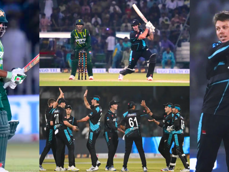 PAK vs NZ Babar's A team failed in front of New Zealand's C team Lost 4th T20 might loose series