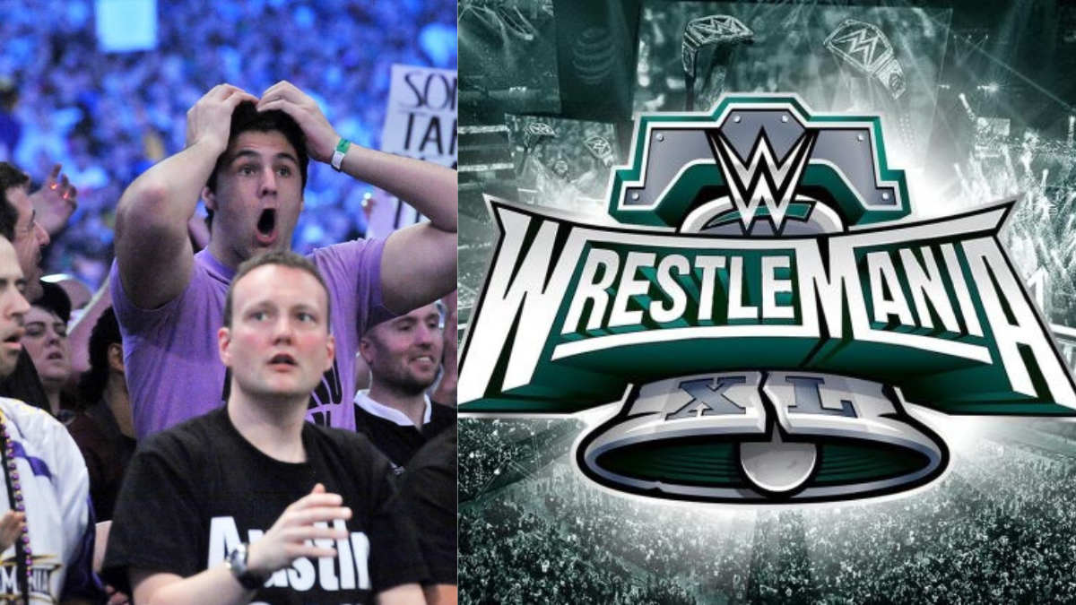 WWE WrestleMania XL के स्टेज ही खूबसूरत तस्वीरें हुई लीक, जबरदस्त फोटो को देखकर दिल हो जाएगा प्रसन्न 1