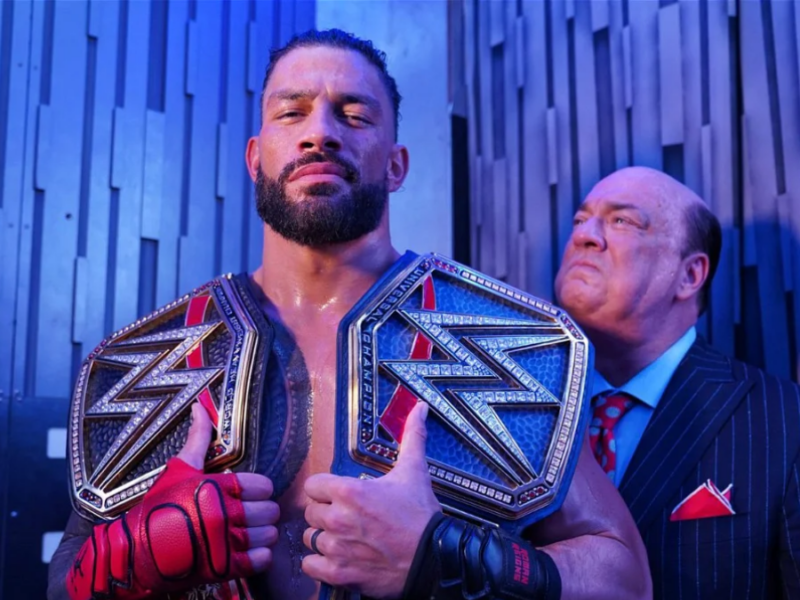 WWE WrestleMania 40 में हार के बावजूद रोमन रेंस ने रचा नया कीर्तिमान, दिग्गज सुपरस्टार हल्क होगन को छोड़ा पीछे 7
