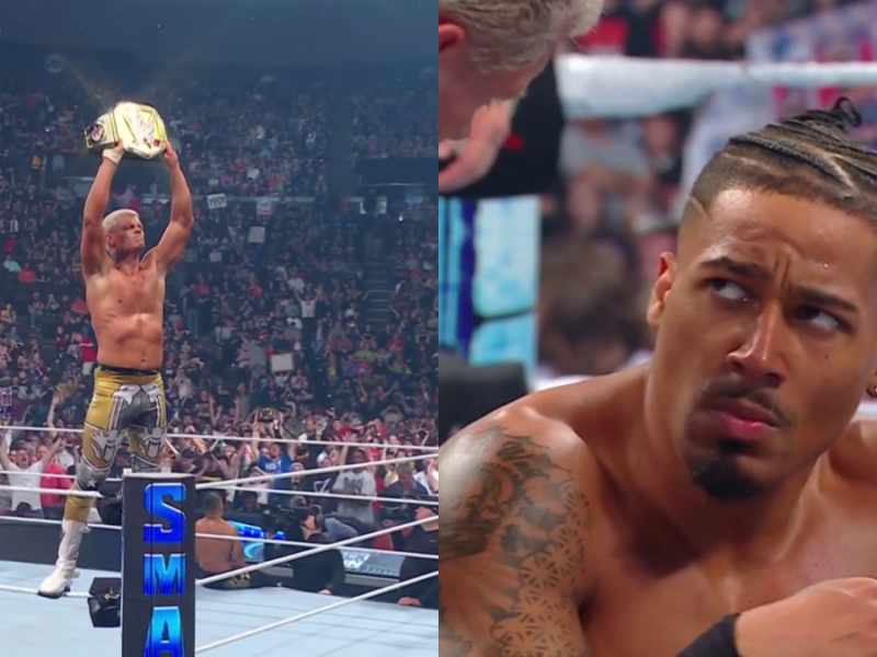 NXT सुपरस्टार ने अनडिस्प्यूटेड WWE चैंपियन कोडी रोड्स को दी कांटे की टक्कर, हार के बाद किया एकनॉलेज 9