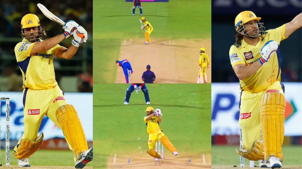 watch MS Dhoni Ruthless batting against delhi capitals thrashed every bowler of opponent team