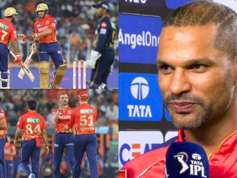 Shikhar Dhawan praised these two match winner of pbks heavily in post match show