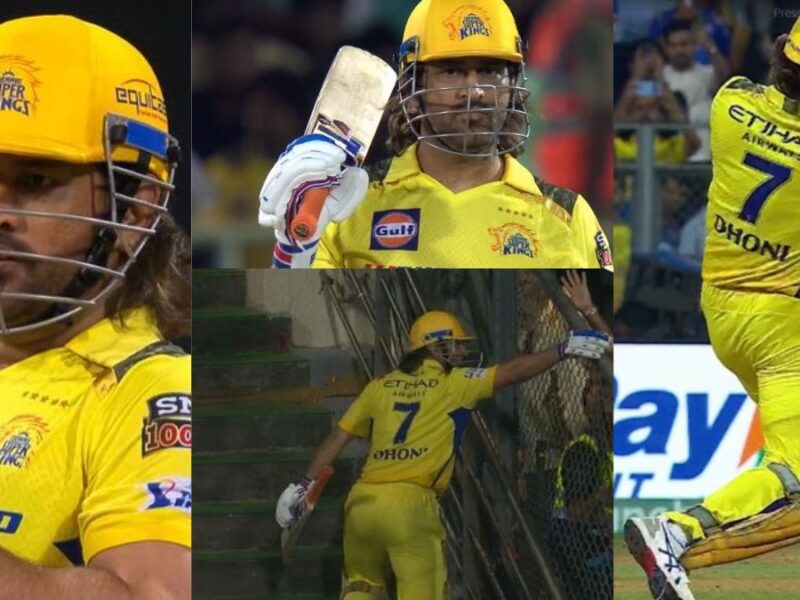 VIDEO: '6,6,6...', 24 Tashan at the age of 42, Dhoni stole the show with his innings of 20 runs, then gave a gift to this innocent fan