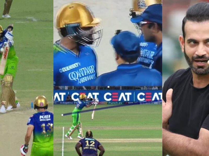 Irfan Pathan explained under the rules why the umpire did not give no ball