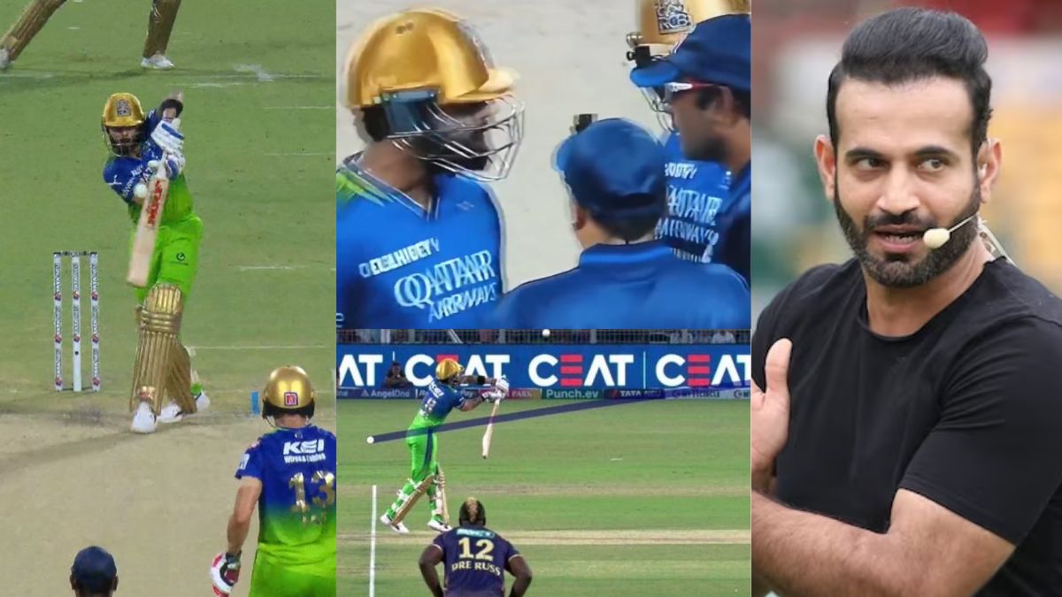 Irfan Pathan explained under the rules why the umpire did not give no ball