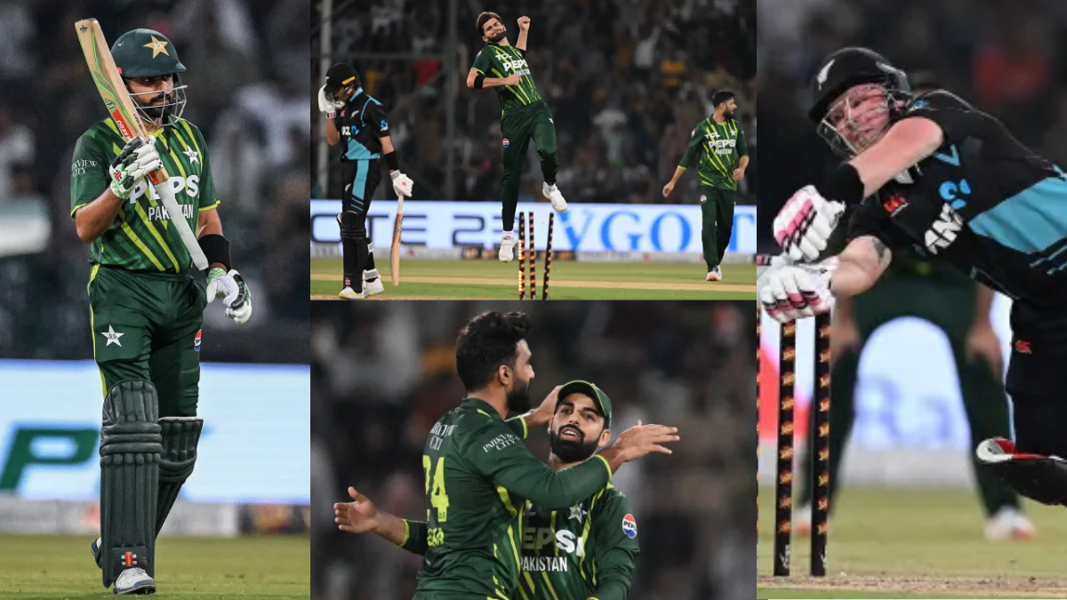 PAK vs NZ New Zealand lost by 9 runs in the last T20 pakistan levelled the series by 2-2