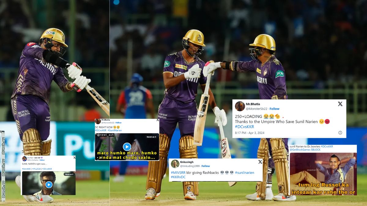 When Sunil Narine scored 85 runs like a stormy mail, the fans showered praises.