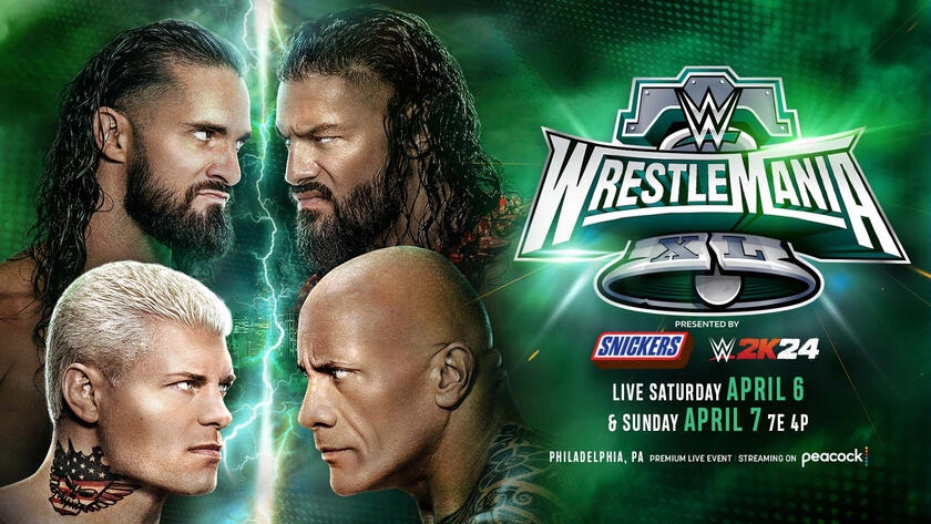 WWE WrestleMania XL में द रॉक और रोमन रेंस ने टॉप सुपरस्टार्स को दी शिकस्त, नाईट 2 में होगा ब्लडलाइन रूल्स मैच 1