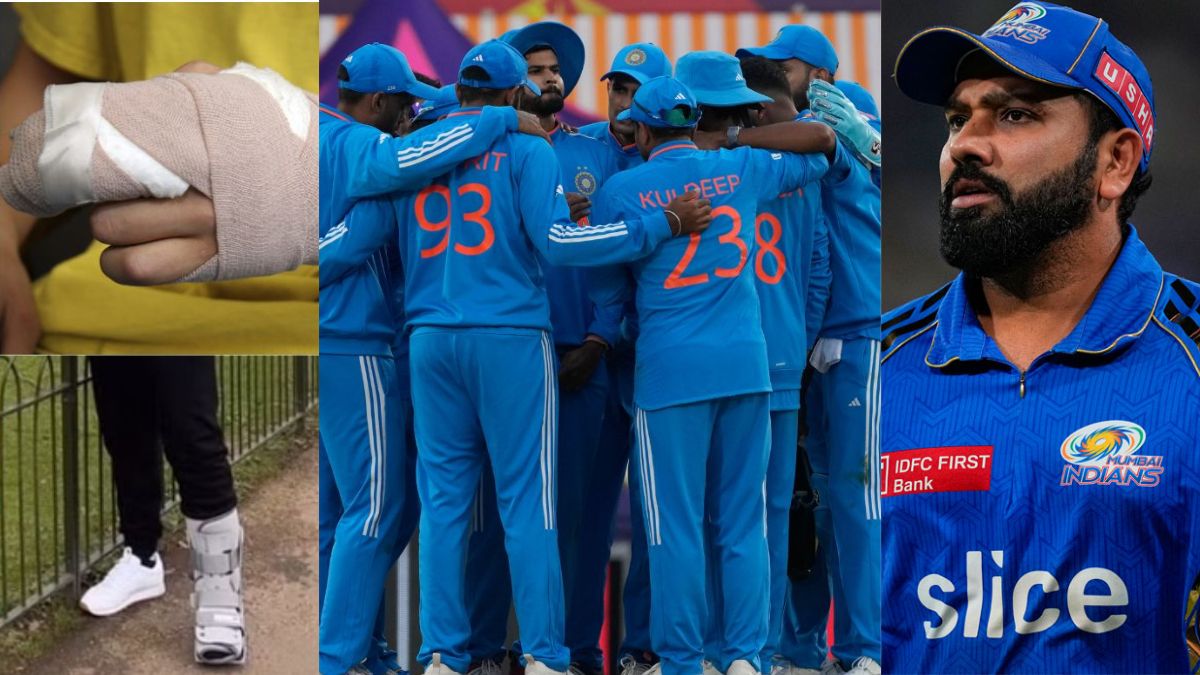 IPL ruined Team India's fortunes, injured these 7 Indian players including Rohit Sharma