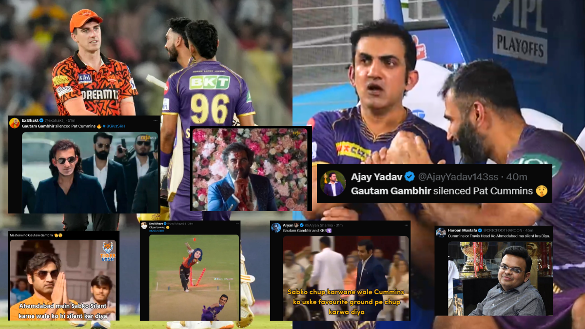 netizens reacted like this on social media after kkr beat srh to enter into the finals of ipl 2024