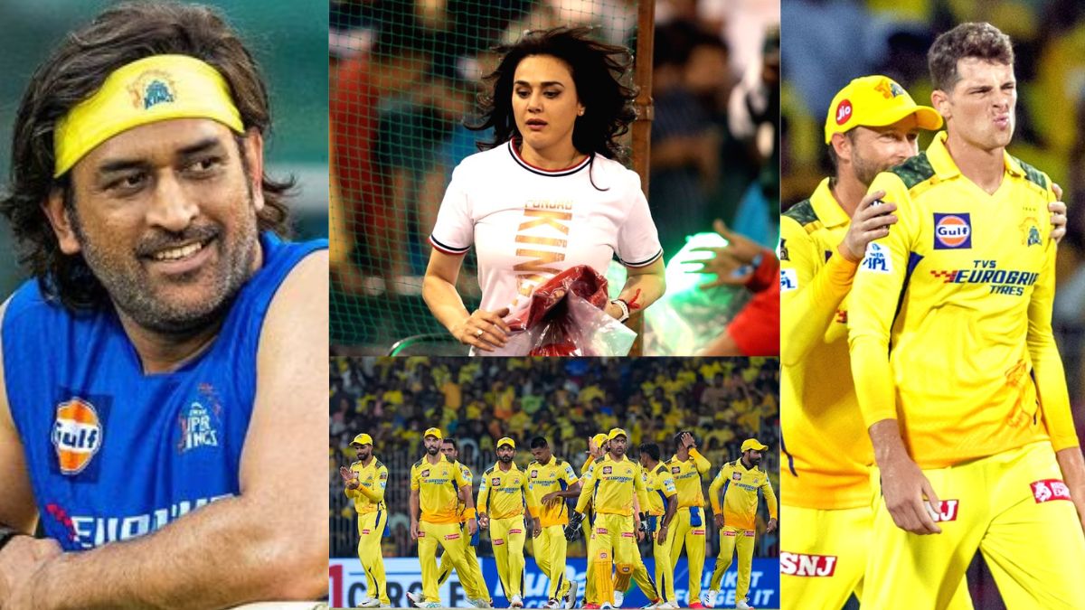 Dhoni made a strong move to defeat Preity Zinta, 4 major changes in the playing XI, Mitchell Santner got place