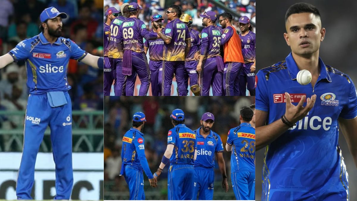 Captain Hardik Pandya made 4 major changes in the playing eleven against KKR, Arjun got a chance for the first time
