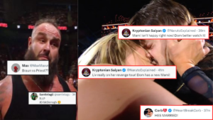 WWE Raw: लिव मॉर्गन के पूर्व वीमेंस सुपरस्टार के साथी को किया Kiss और दिग्गजों के द्वारा जबरदस्त प्रदर्शन करने के बाद ट्विटर पर आया प्रतिक्रियाओं का सैलाब 2