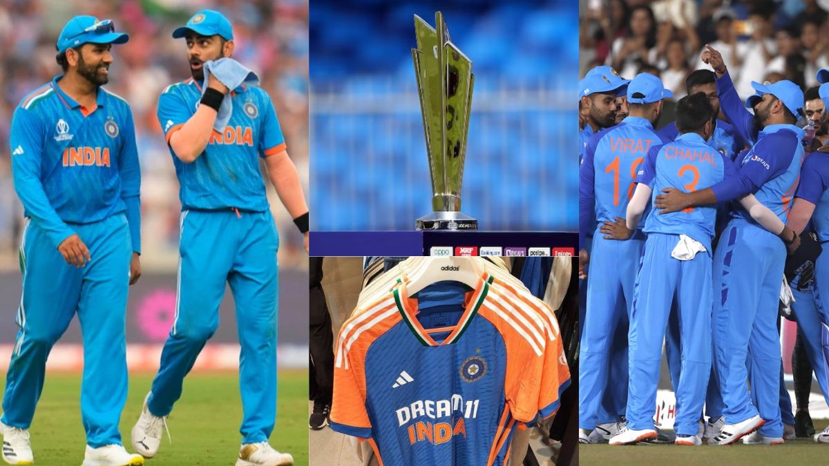 Team India's jersey launched for T20 World Cup, Rohit's army will win the cup by wearing saffron color