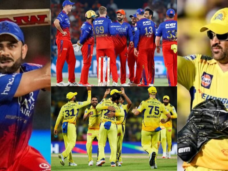 2 changes in CSK and 3 changes in RCB, playing eleven of both the teams declared Maxwell IN