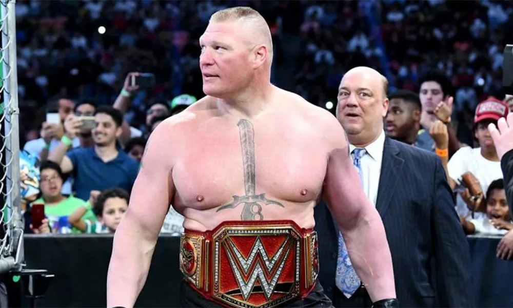 पूर्व WWE चैंपियन ब्रॉक लैसनर 