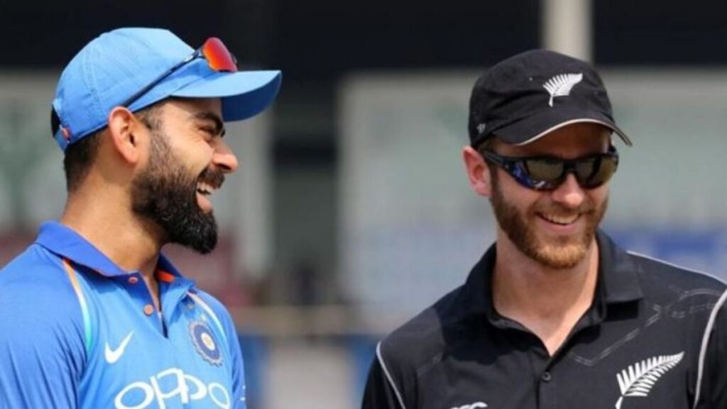 Kane Williamson and Virat Kohli